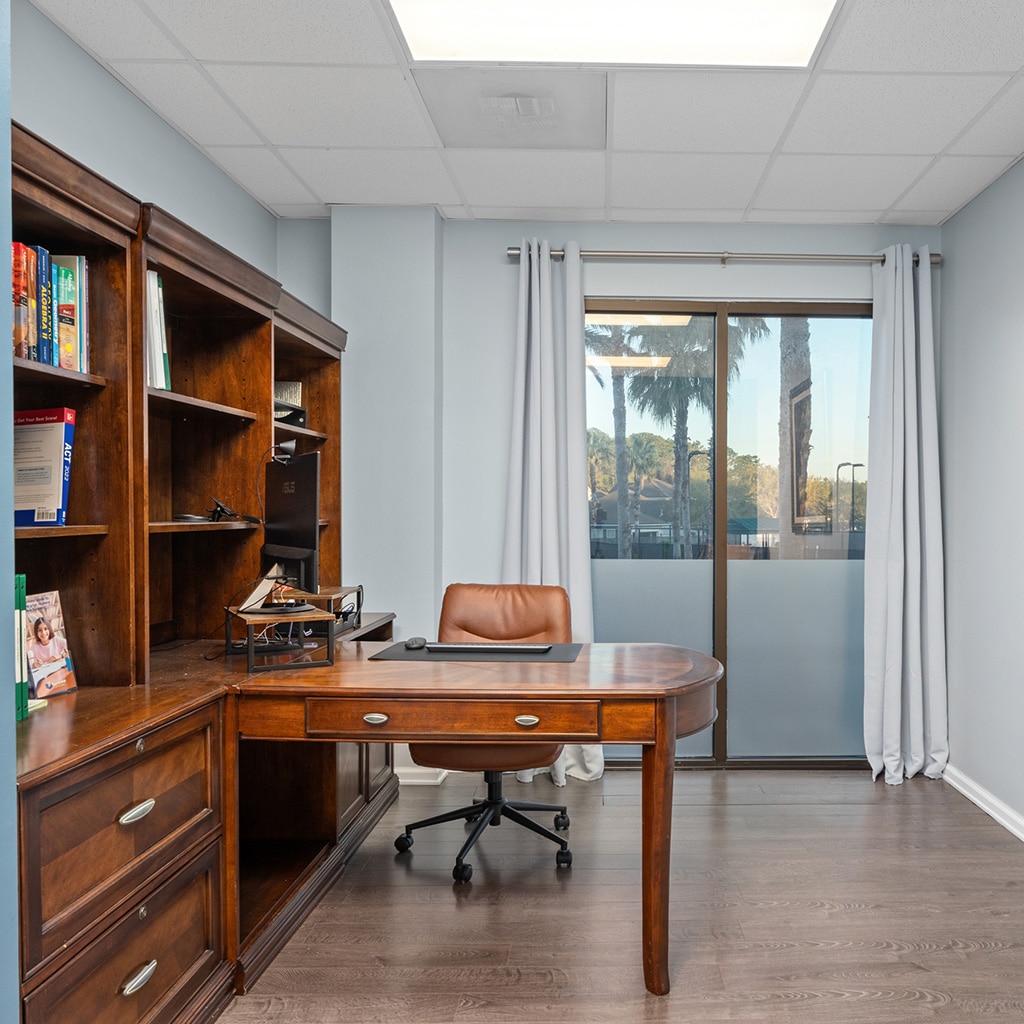 Private office meeting room