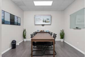 Conference Room in St Augustine 32095 that holds up to 6 occupants.