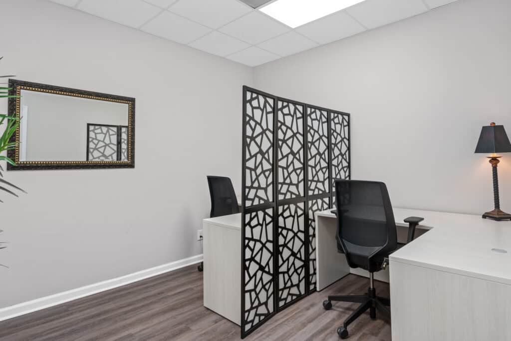 Share space coworking dedicated desk