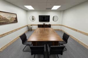 if you are looking for meeting rooms near St Augusine, try Share Space Coworkings large 14 person meeting room.